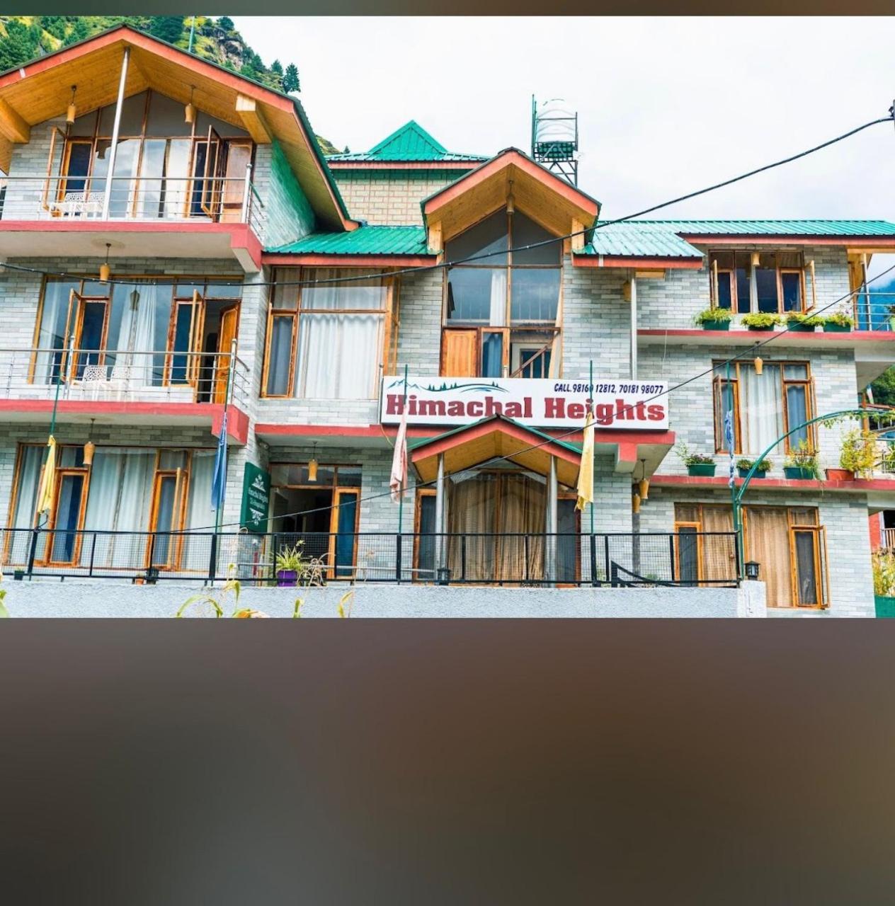 Hotel Himachal Heights Manāli Extérieur photo